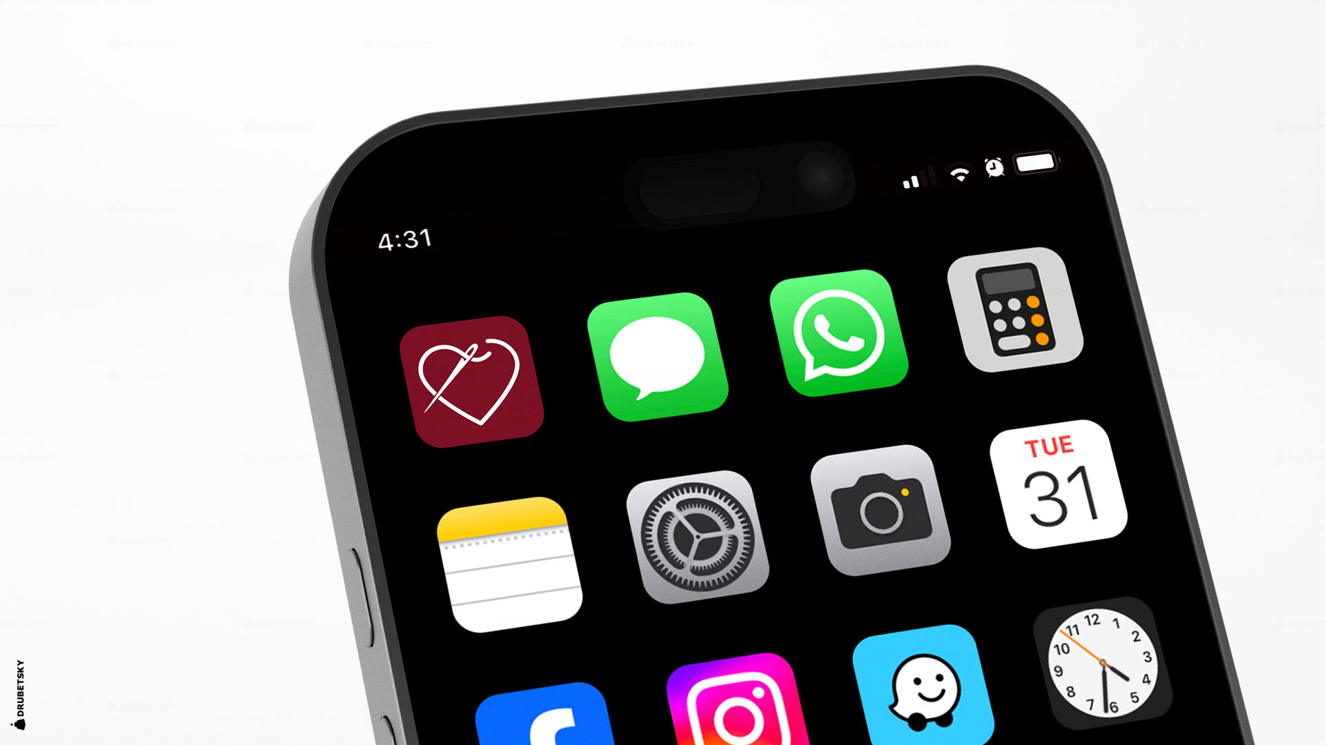 application icon design textile studio