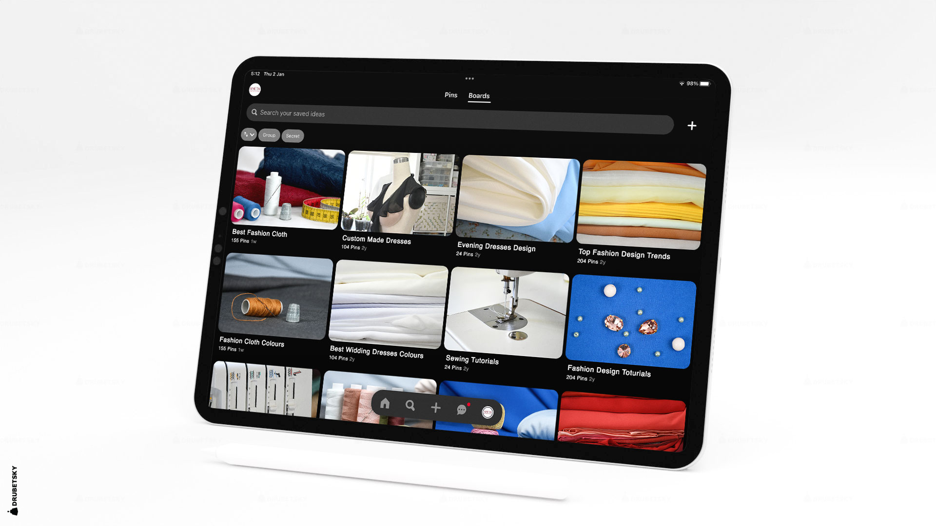 pinterest boards design textile studio 02