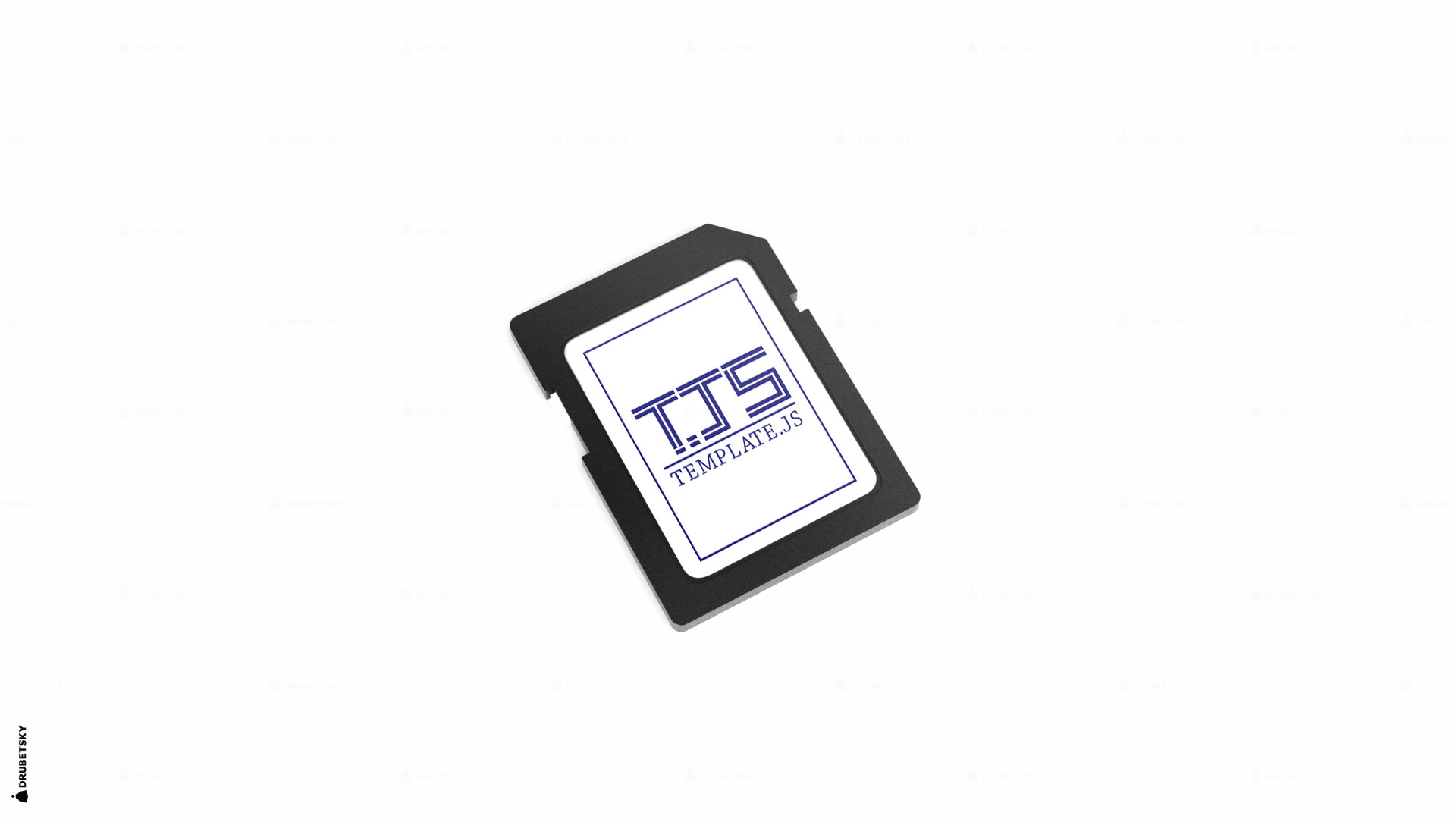 branding design sd card javascript templates